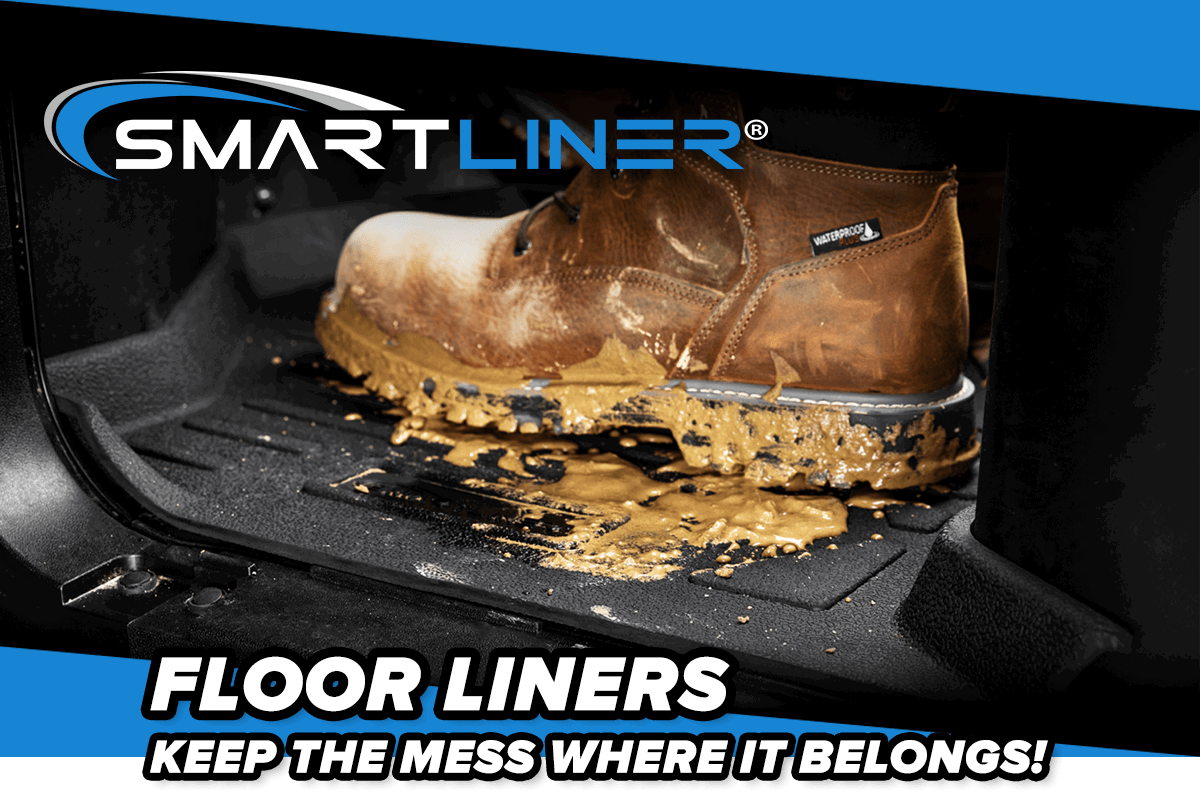 A muddy ride shouldn't mean a messy cab. Smartliner floor liners are laser-measured for a perfect fit with raised edges that help keep the mess where it belongs—outside of your cab. Pick up a set today from SuperATV—the brand you trust for all your off-road accessories. SHOP NOW