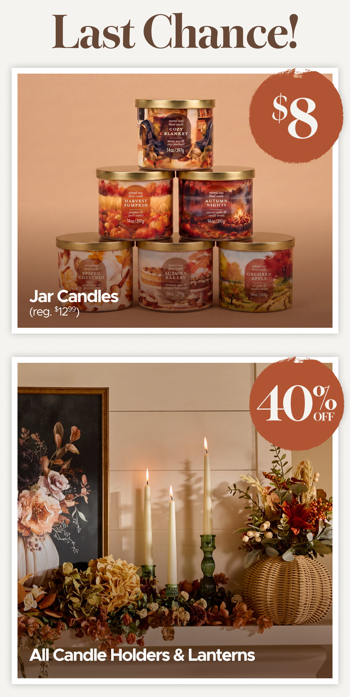 Fall Porch Sale