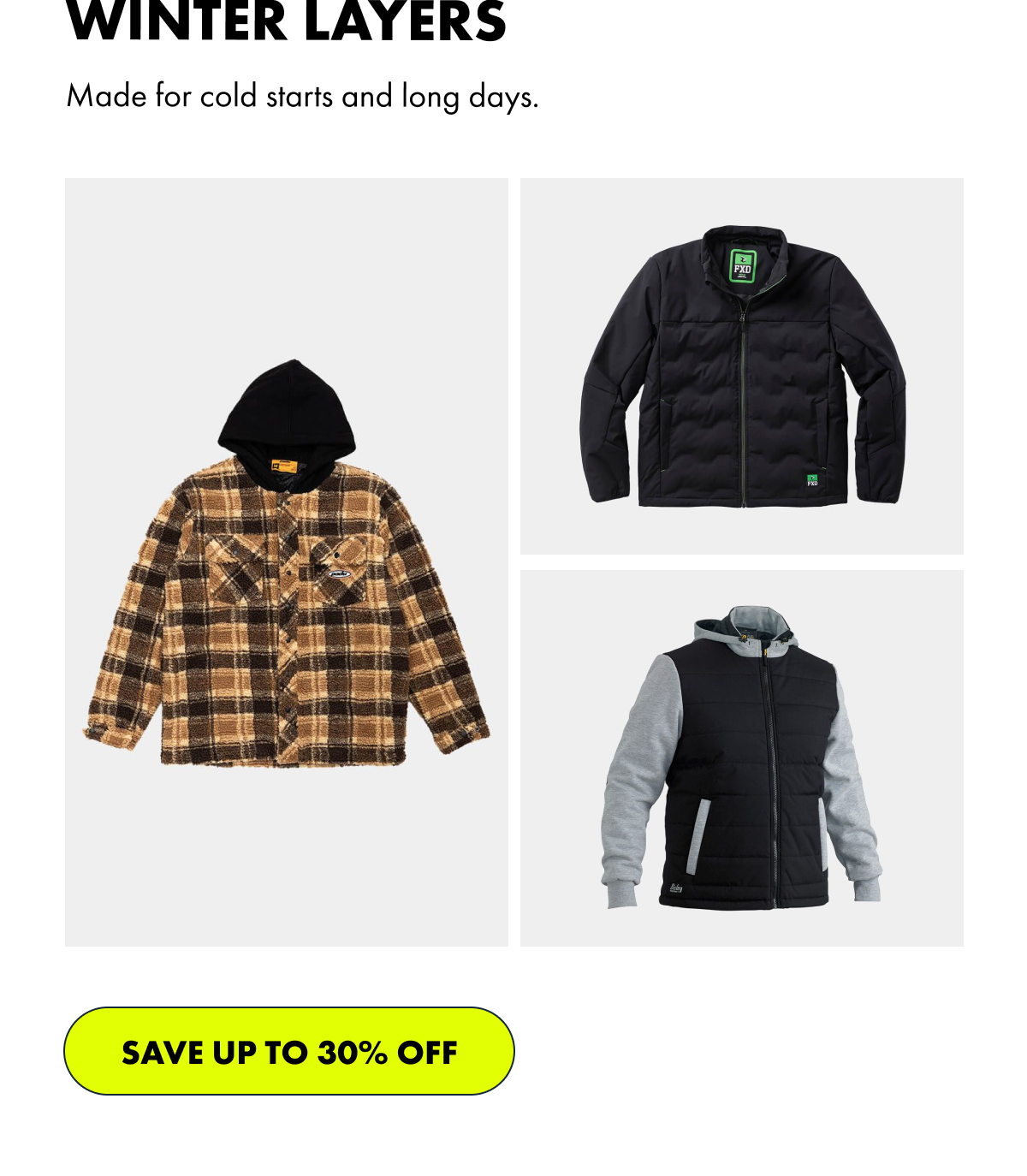 WINTER LAYERS | SAVE 20% OFF