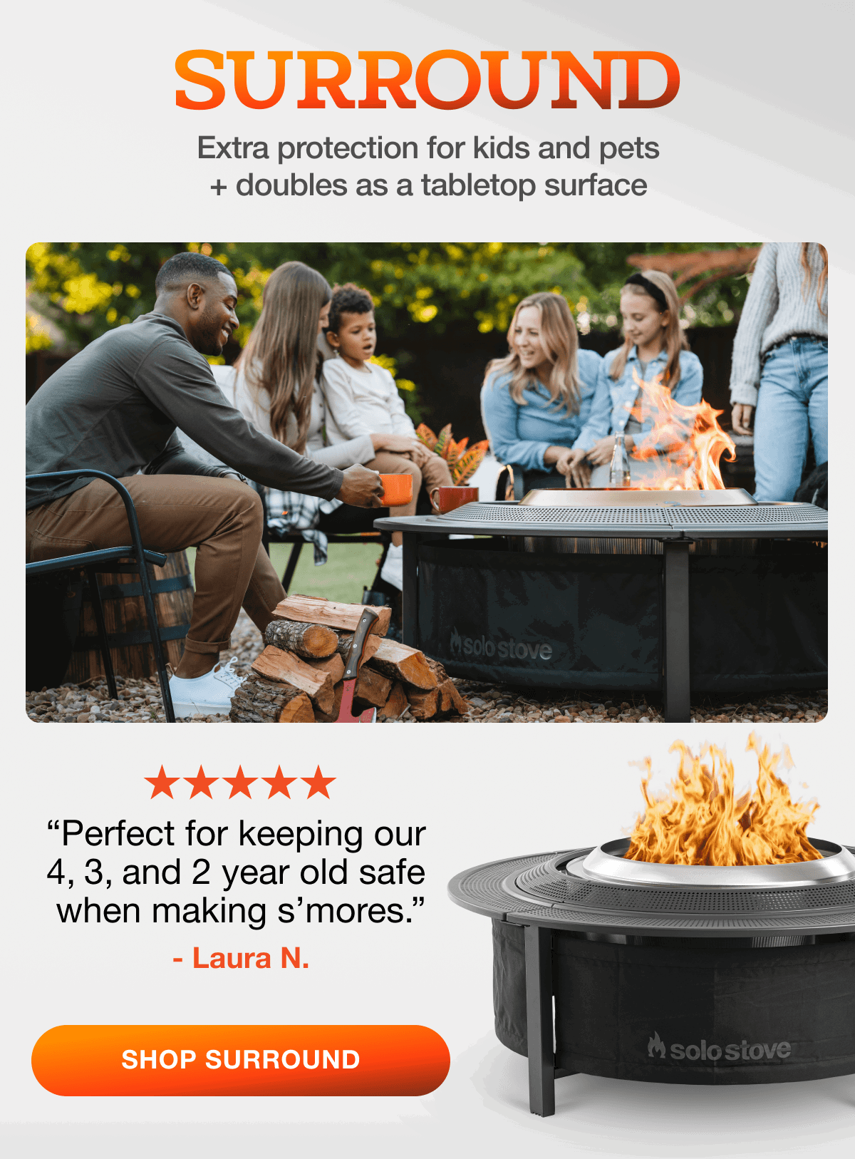 Fire Pit Surround