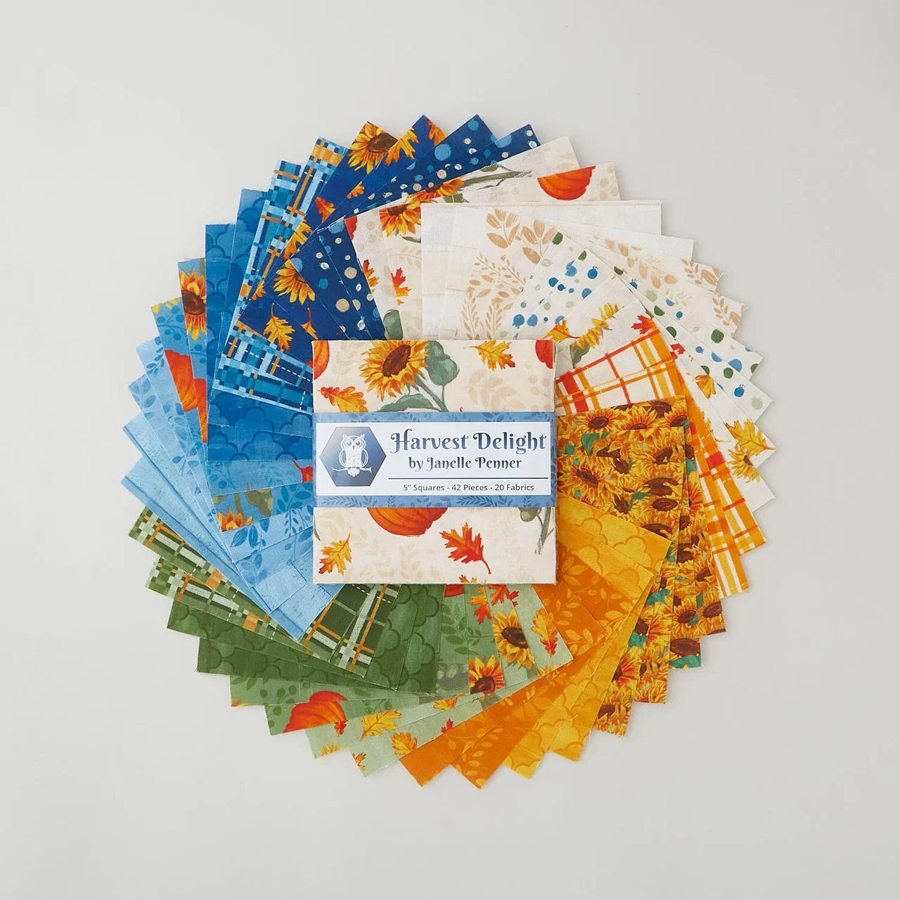 Harvest Delight 5" Squares