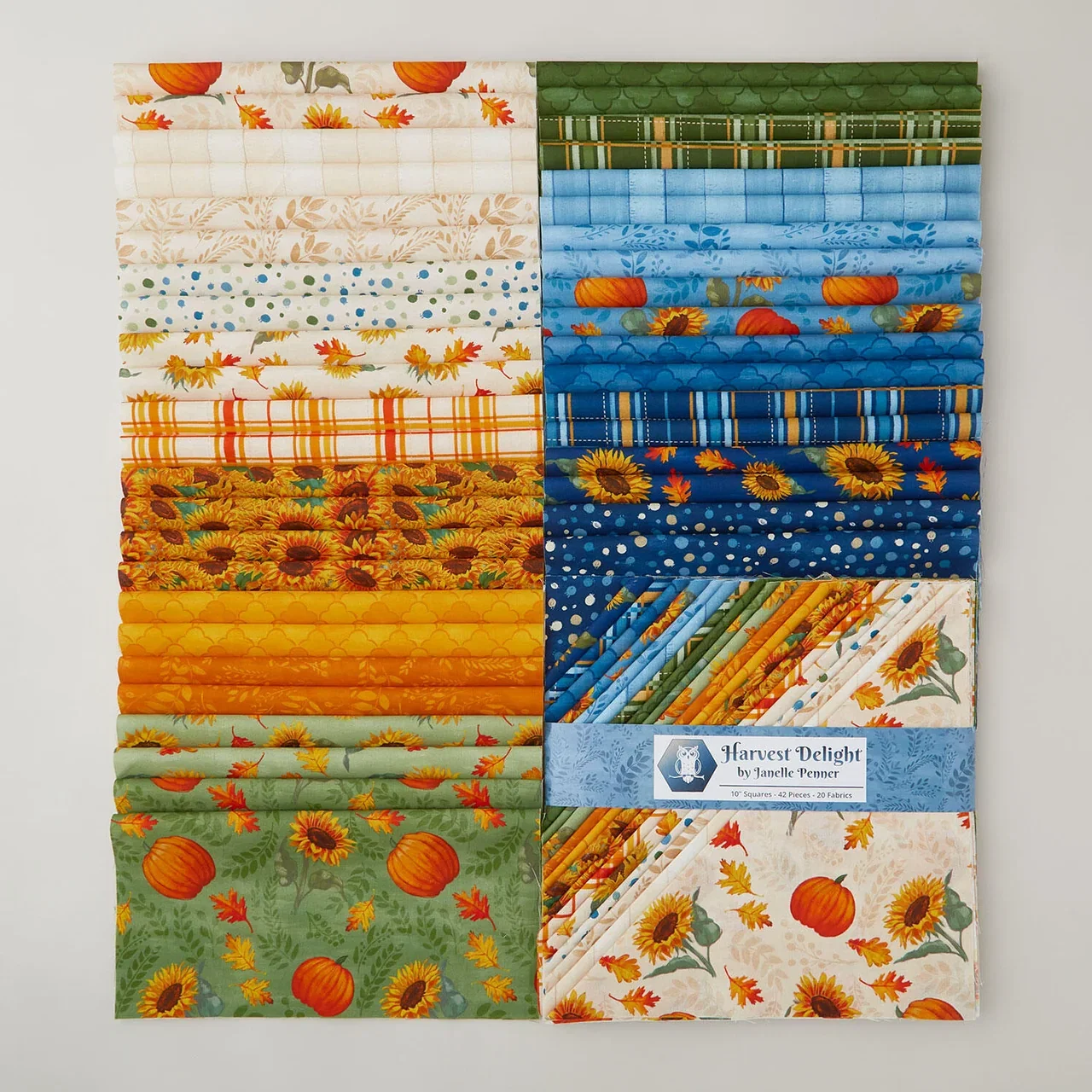 Harvest Delight 10" Squares