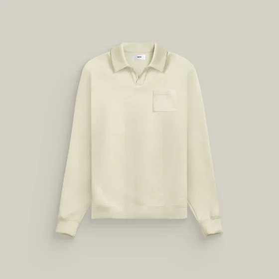 Evening pullover in cream