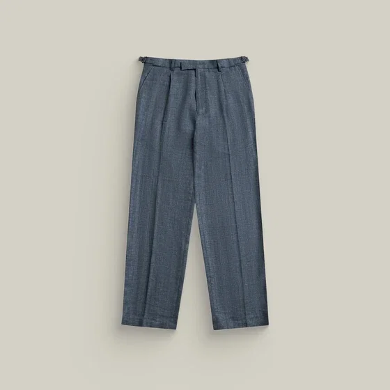 Ford wool linen silk trousers