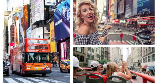 Unlimited Day Pass – Hop On, Hop Off NYC Sightseeing Tour Bus