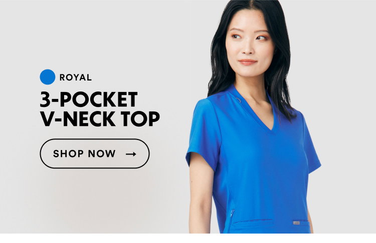 3-Pocket V-Neck Rib Knit Top | Shop Now