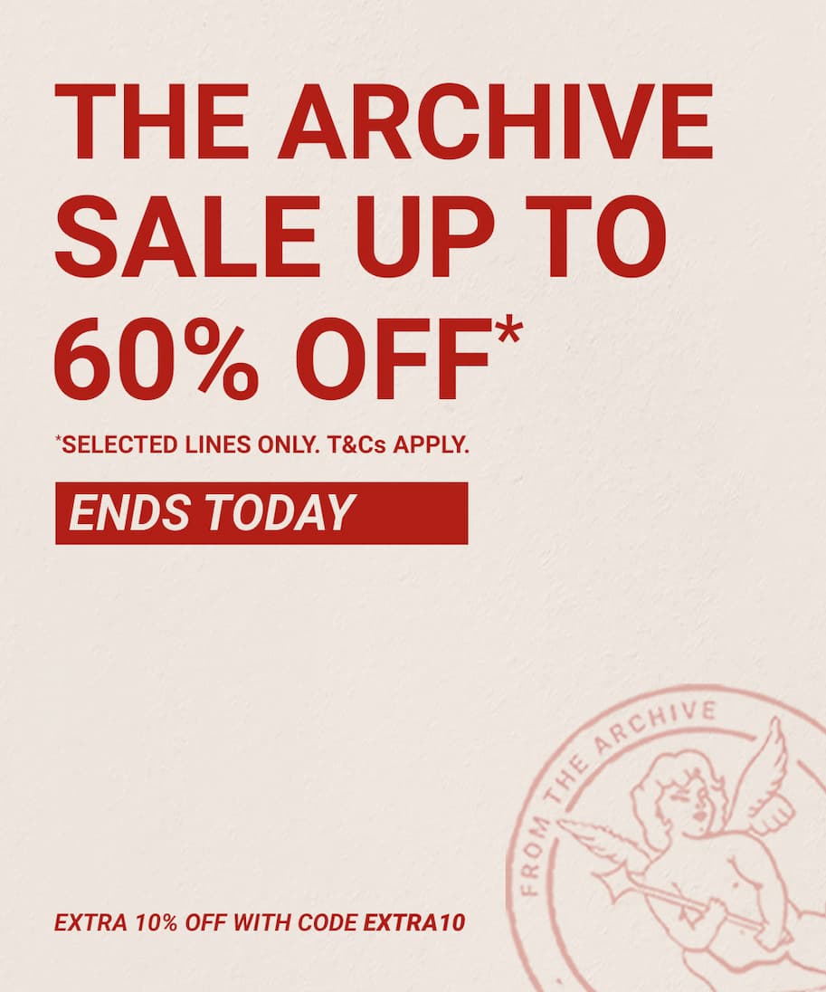SAY GOODBYE TO THE ARCHIVE SALE