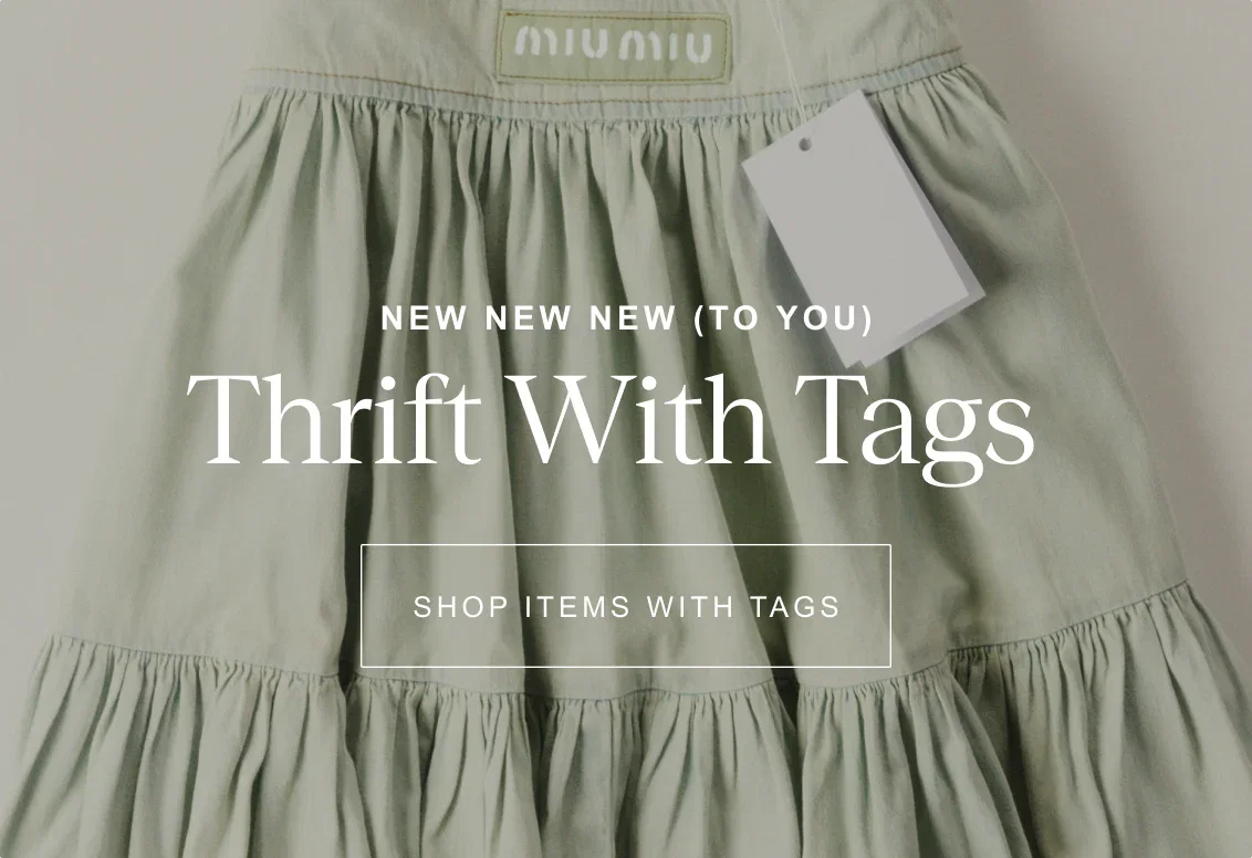 New new new (to you) | Thrift with tags | Shop items with tags