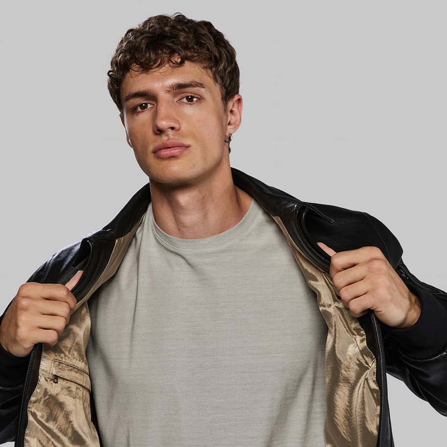 Leather Shielding Jacket | vollebak.com