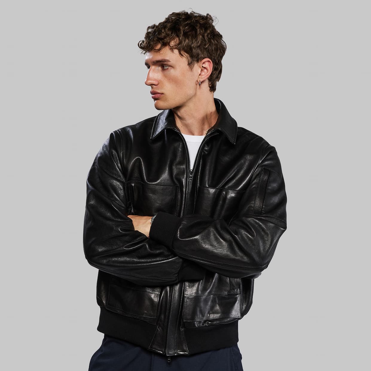Leather Shielding Jacket | vollebak.com