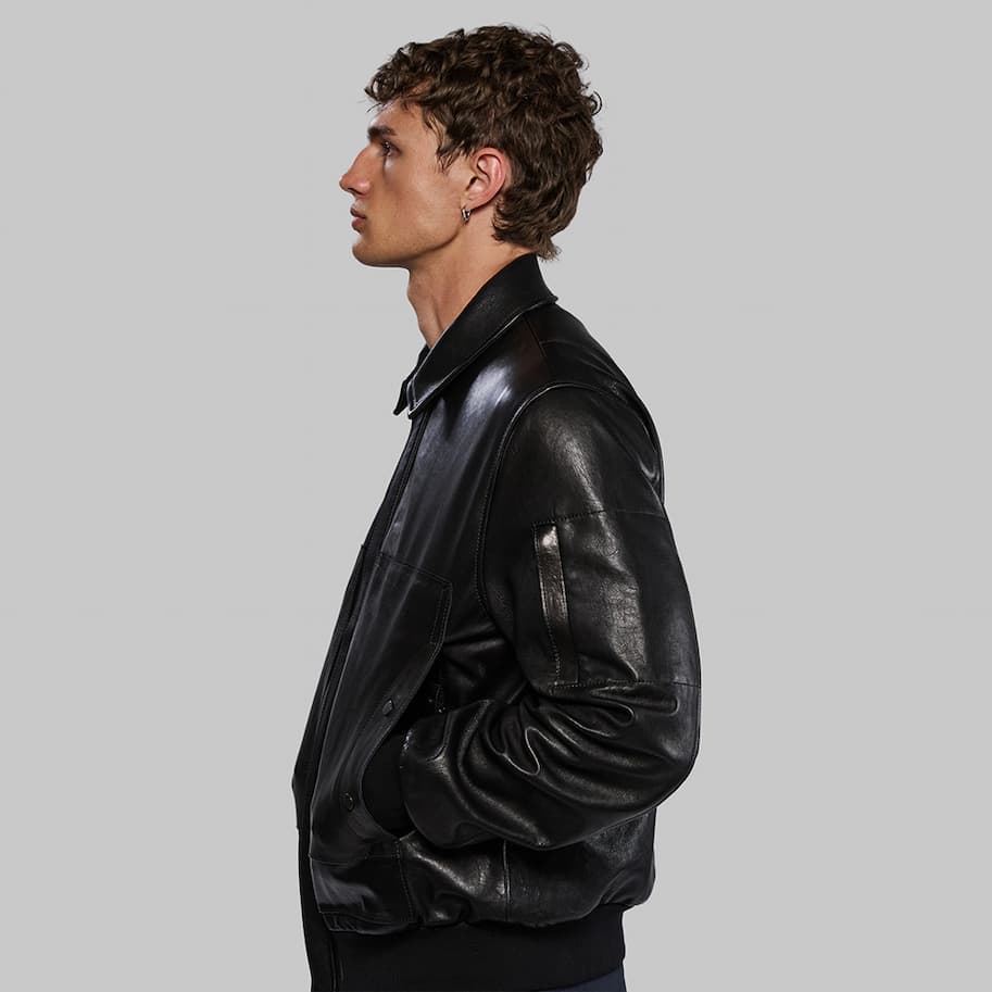 Leather Shielding Jacket | vollebak.com