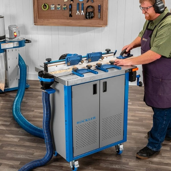 Router table with optional upgrades
