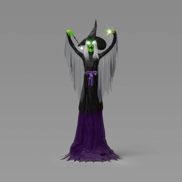 8' Halloween Towering Witch Decorative Prop - Hyde and EEK! Boutique