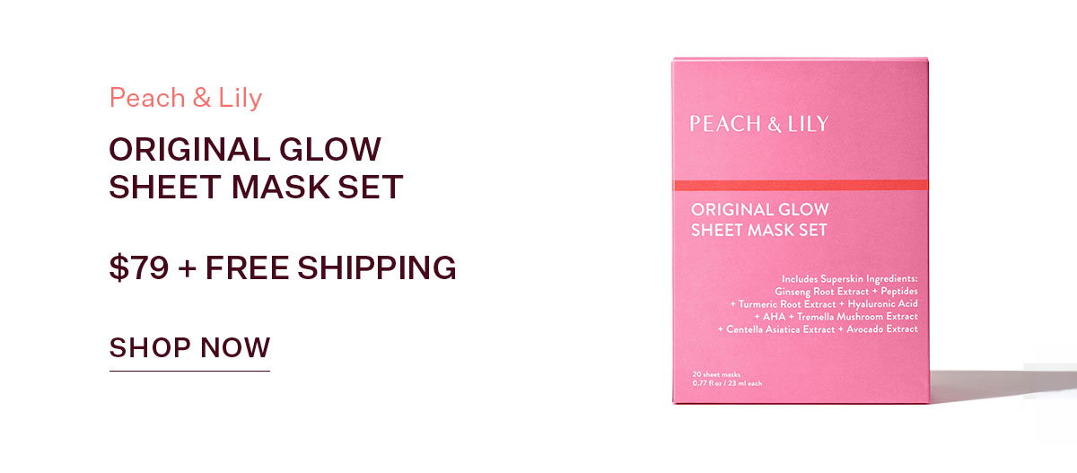 Original Glow Sheet Mask Set