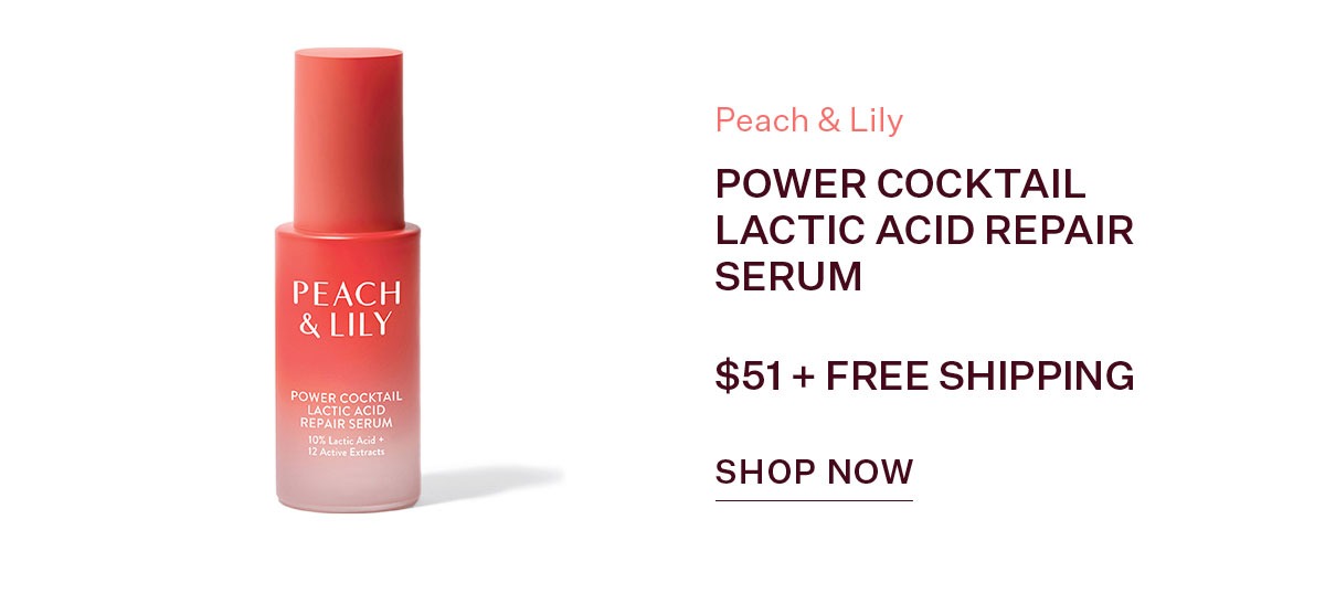 Power Cocktail Lactic Acid Repair Serum