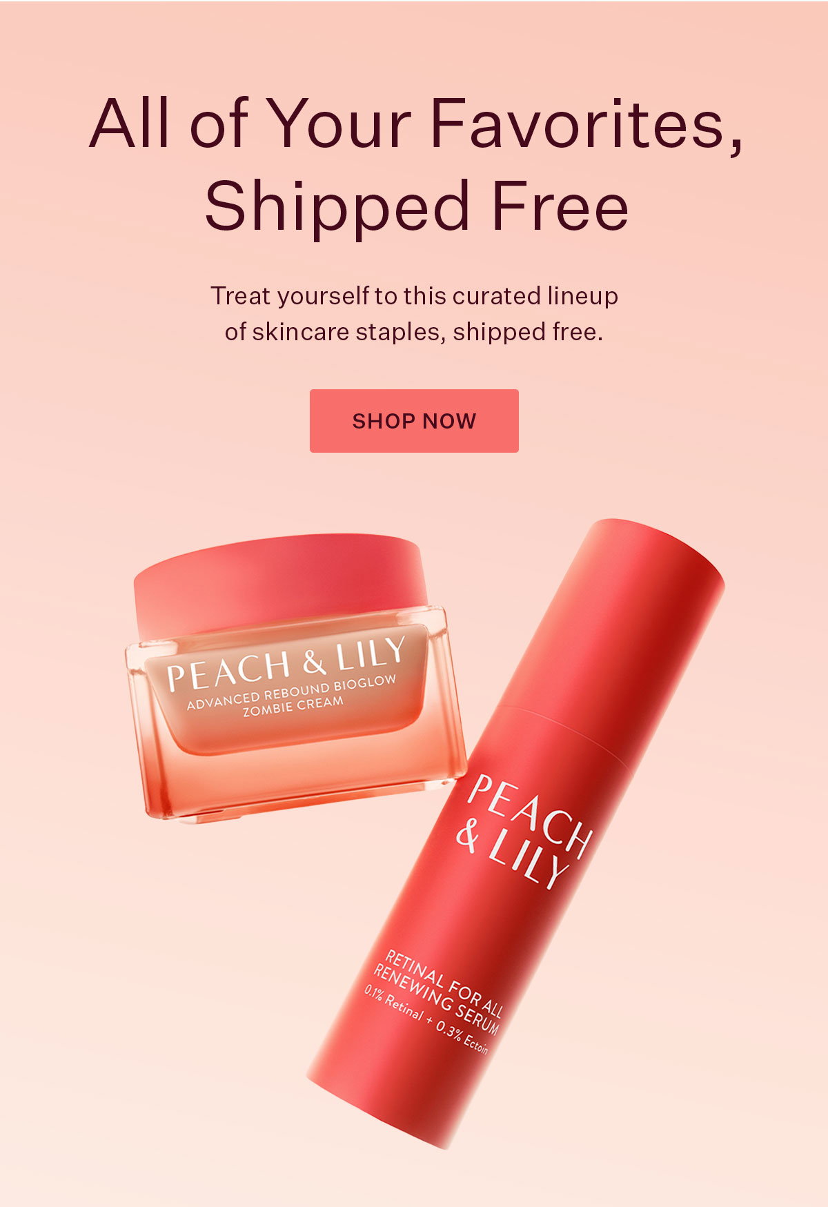 All of Your Favorites, Shipped Free