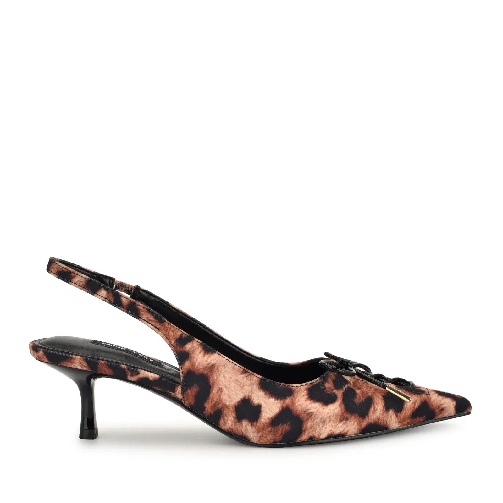 Image of Anora Kitten Heel Slingback Pumps