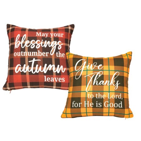 Image of Autumn Blessings Reversible Pillow