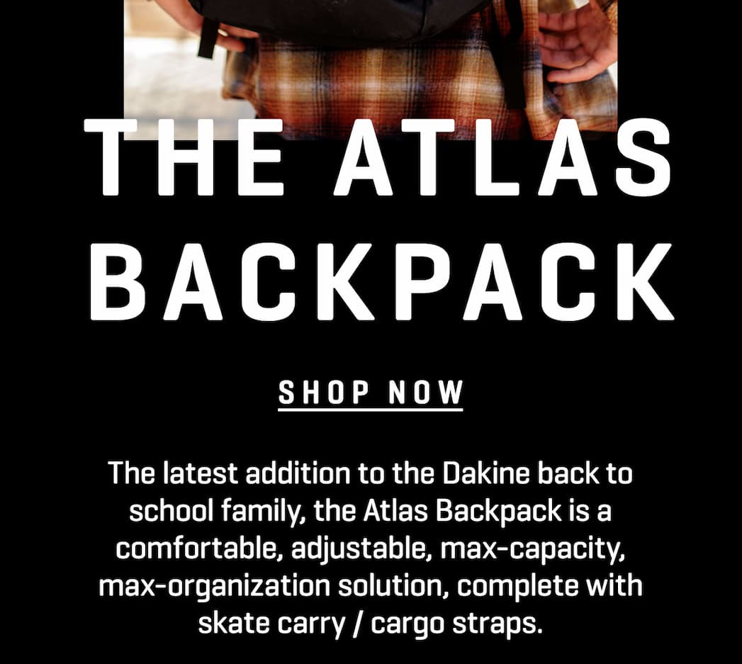 Dakine Atlas Series Backpacks