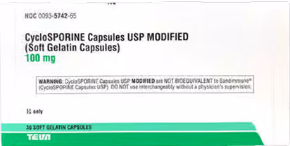 Cyclosporine Capsules for Dogs and Cats.