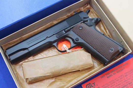 Colt WWII Reproduction 1911 Pistol M1911A1 45 ACP GOVT US ARMY Custom Shop