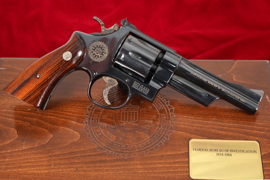Commemorative Smith & Wesson Model 27-3 S&W FBI 50th Anniversary + Orig Box