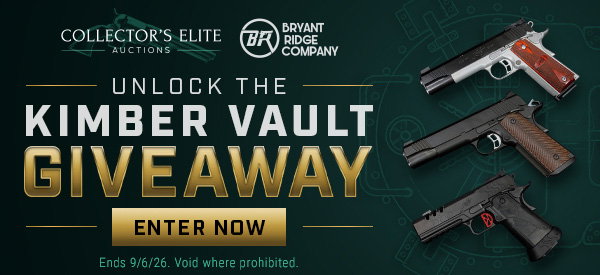 Unlock the Kimber Vault Giveaway from Bryant Ridge & Collector's Elite Auctions
