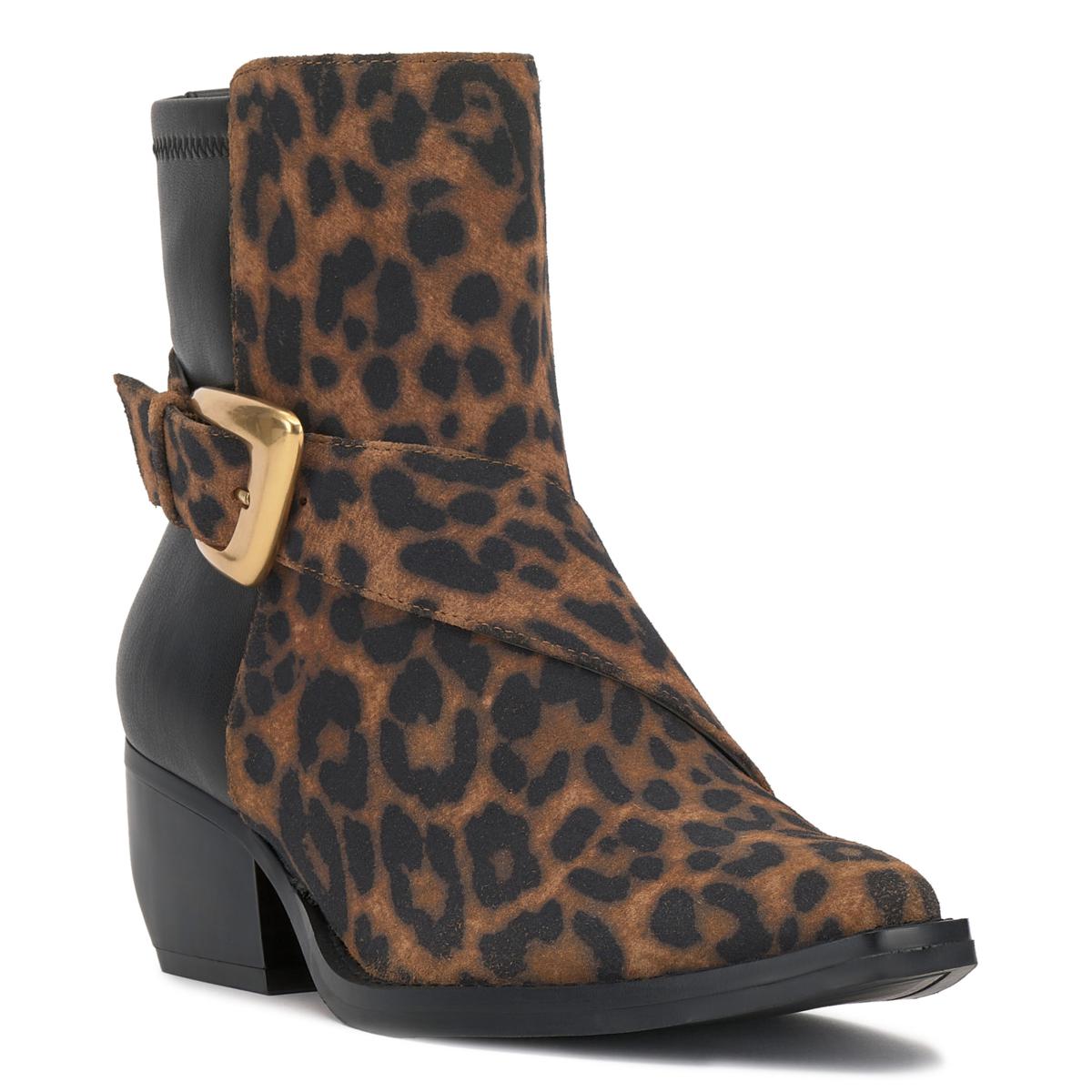 Vince Camuto Philan Western-Style Short Bootie