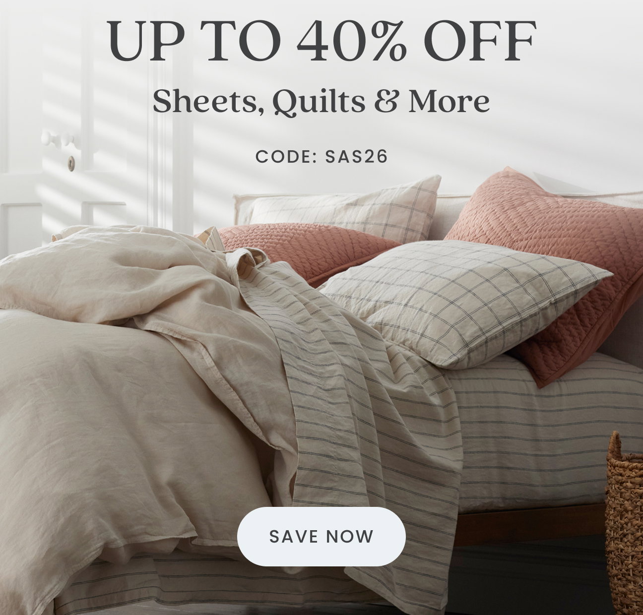 Up to 40% Off