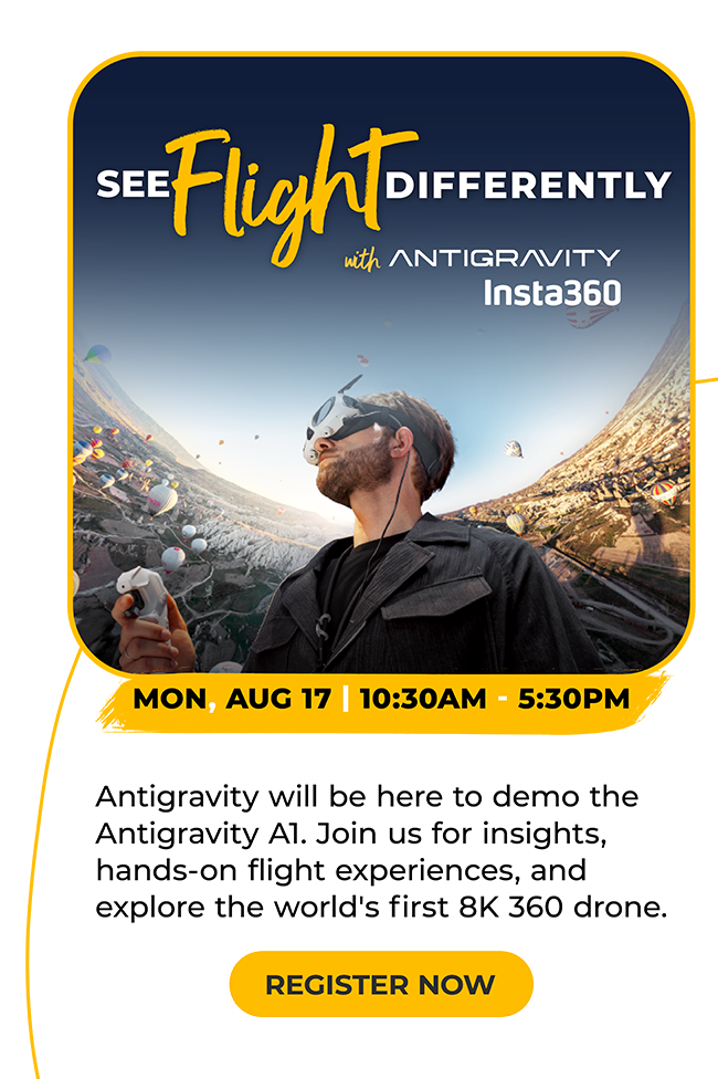 See Flight Differently with ANTIGRAVITY | Insta360