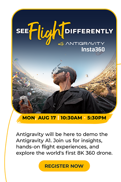 See Flight Differently with ANTIGRAVITY | Insta360