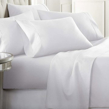 6-Piece Ultra-Soft 1800 Series Deep Pocket Bed Sheet Set