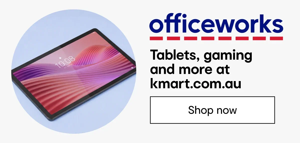 Tablets, gaming and more at kmart.com.au