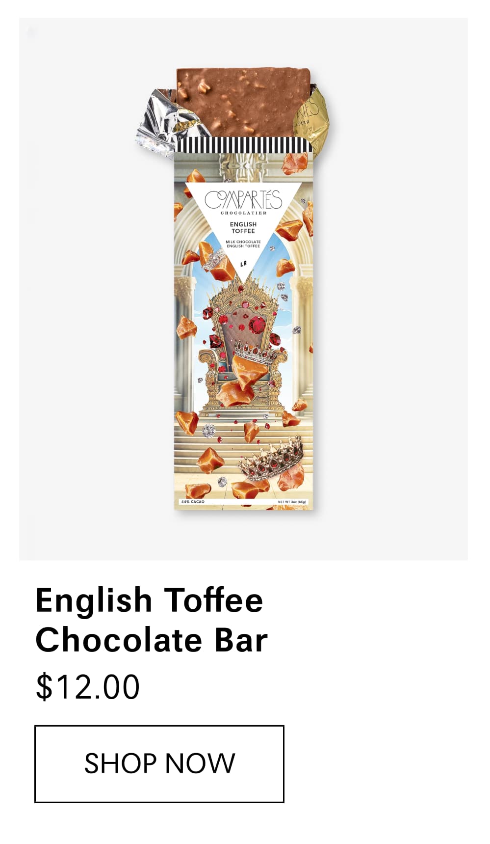 English Toffee Chocolate Bar