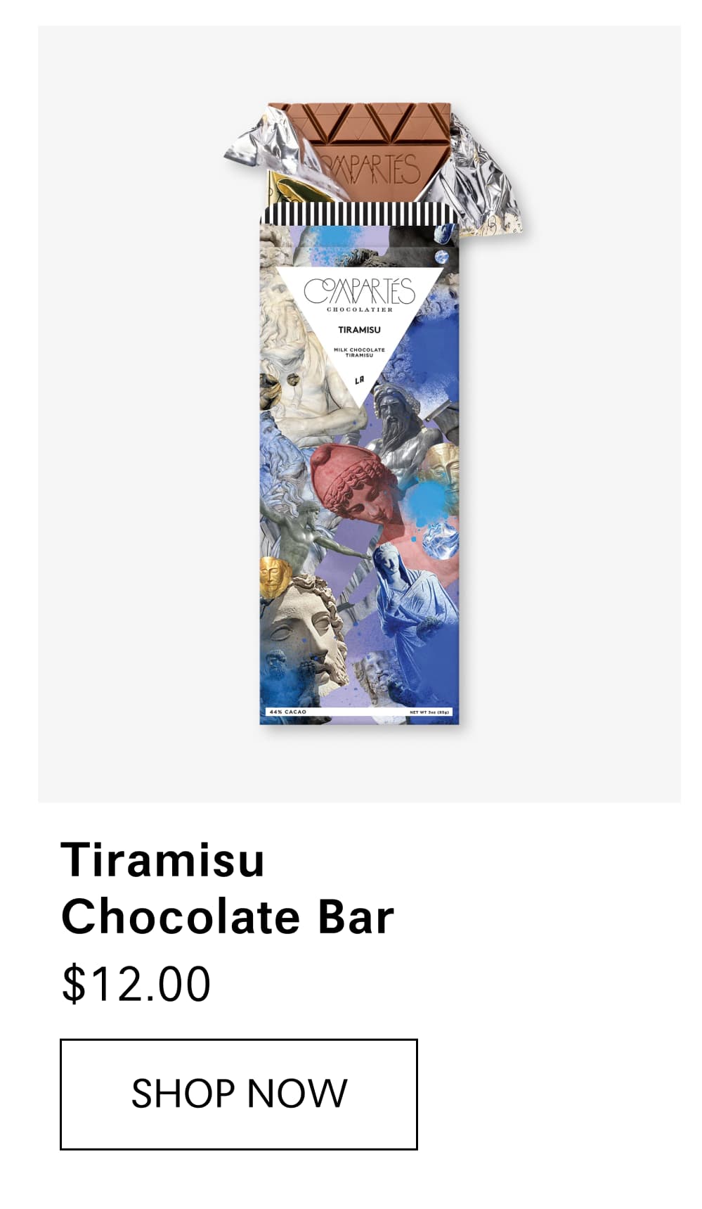 Tiramisu Chocolate Bar