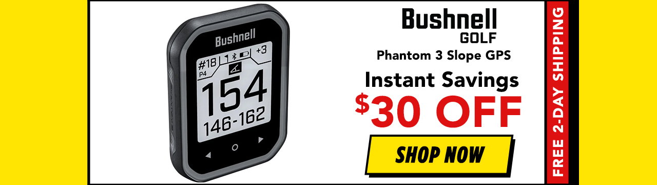 Bushnell Phantom 3 Slope Golf GPS