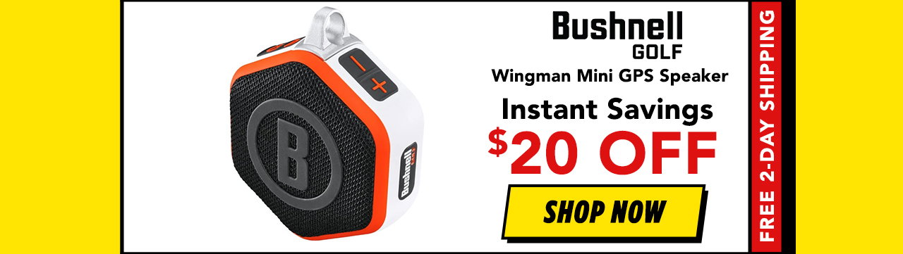 Bushnell Wingman Mini Golf GPS Speaker