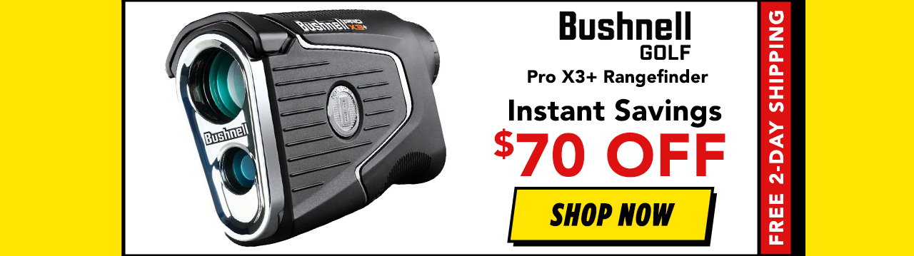 Bushnell Pro X3+ Golf Rangefinder