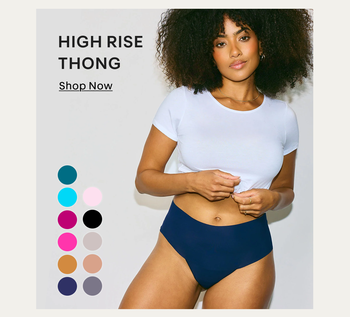 High Rise Thong