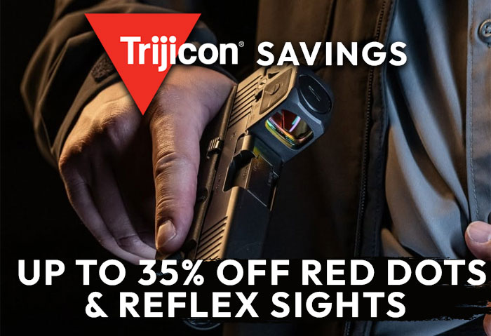 Trijicon Up to 35% Off Red Dots and Sights