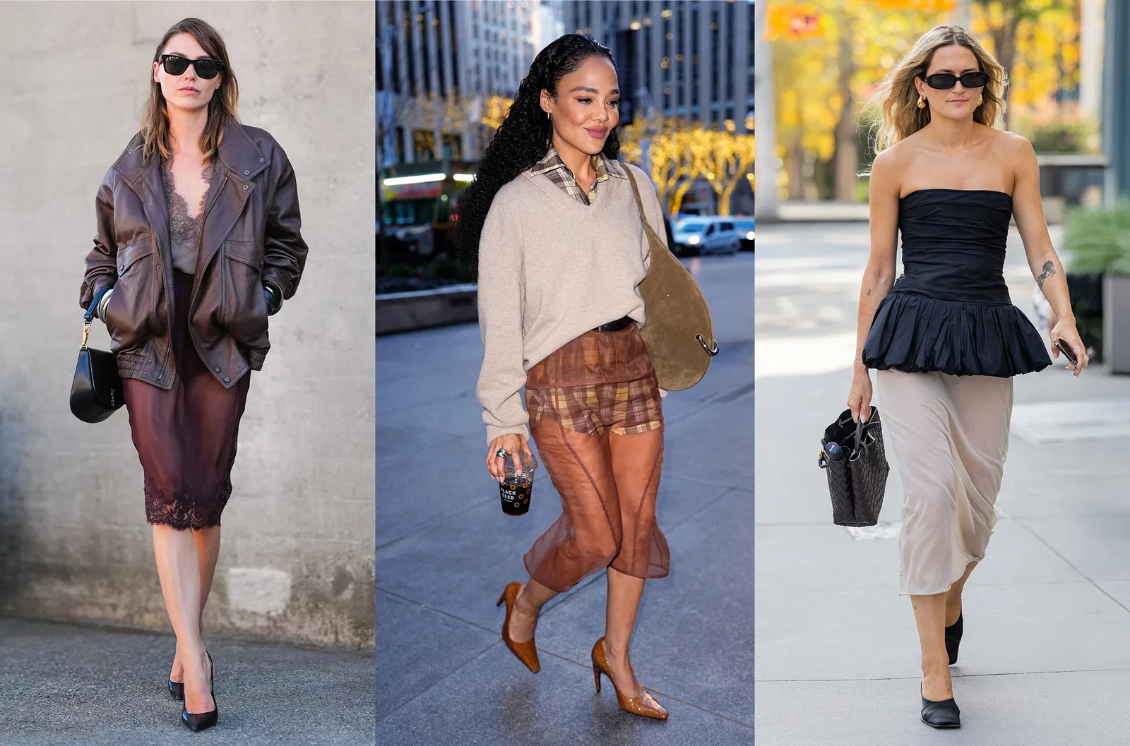 How To Style A Sheer Skirt Like The Fashion Set