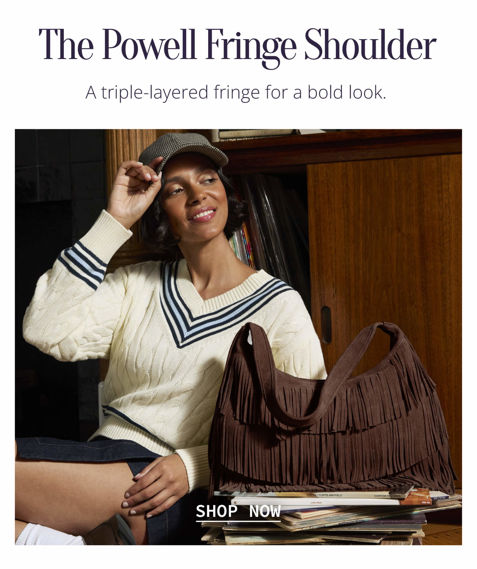 The Powell Fringe Shoulder