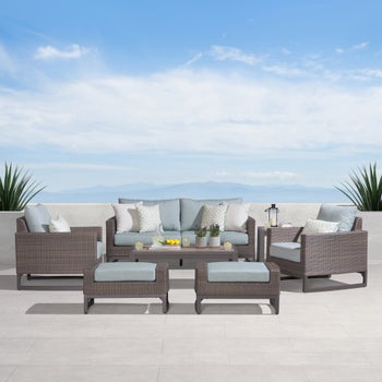 Milea 7-piece Outdoor Patio Seating Set