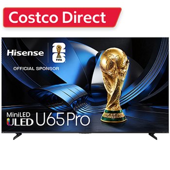 Hisense 65-inch Class - U65 Pro Series - 4K ULED MiniLED Smart TV