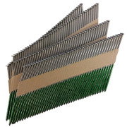 Hikoki 705645 90mm x 3.1mm Galvanised Ring Shank Clipped Head Framing Nails - Pack of 2200