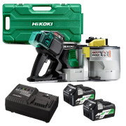 Hikoki VB3616DAJGZ 36V MULTI VOLT Brushless Rebar Bender/Cutter, 2x 5.0Ah Batteries, Charger & Case