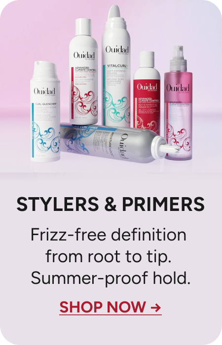 Stylers & Primers - Frizz-free definition from root to tip. Summer-proof hold. - Shop Now