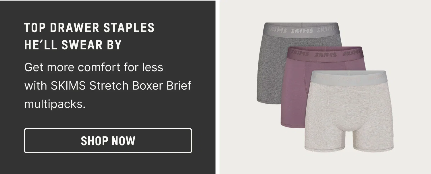 TOP DRAWER STAPLES HE'LL SWEAR BY