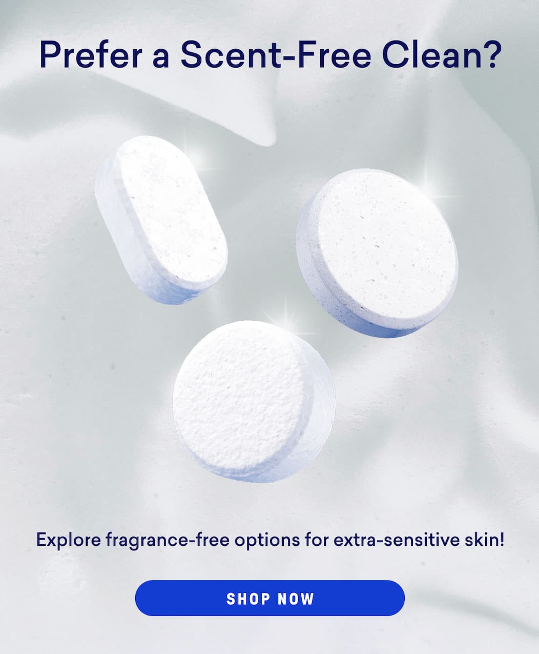 Check out our fragrance free scents! 