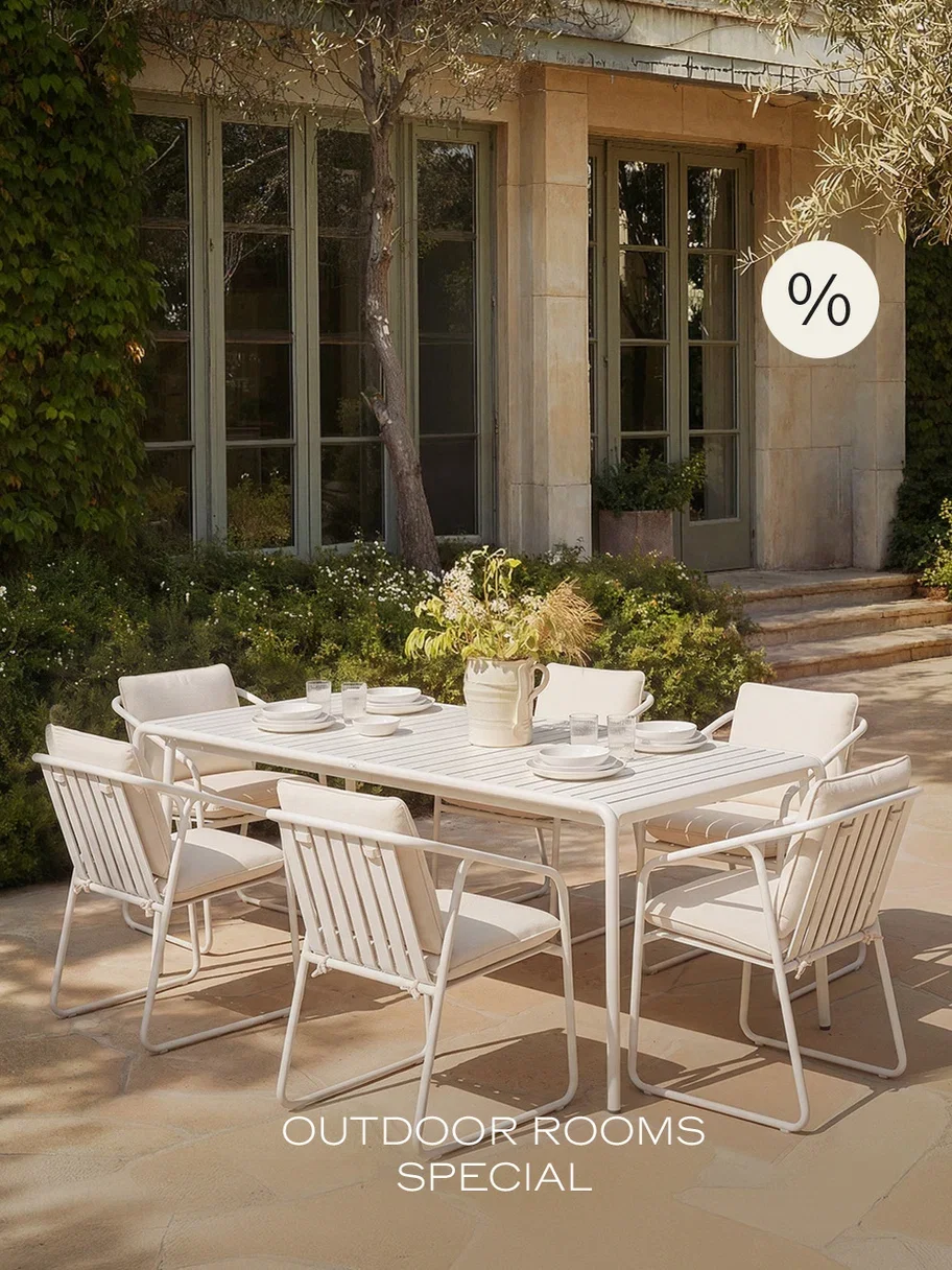 Muebles para comer al aire libre
